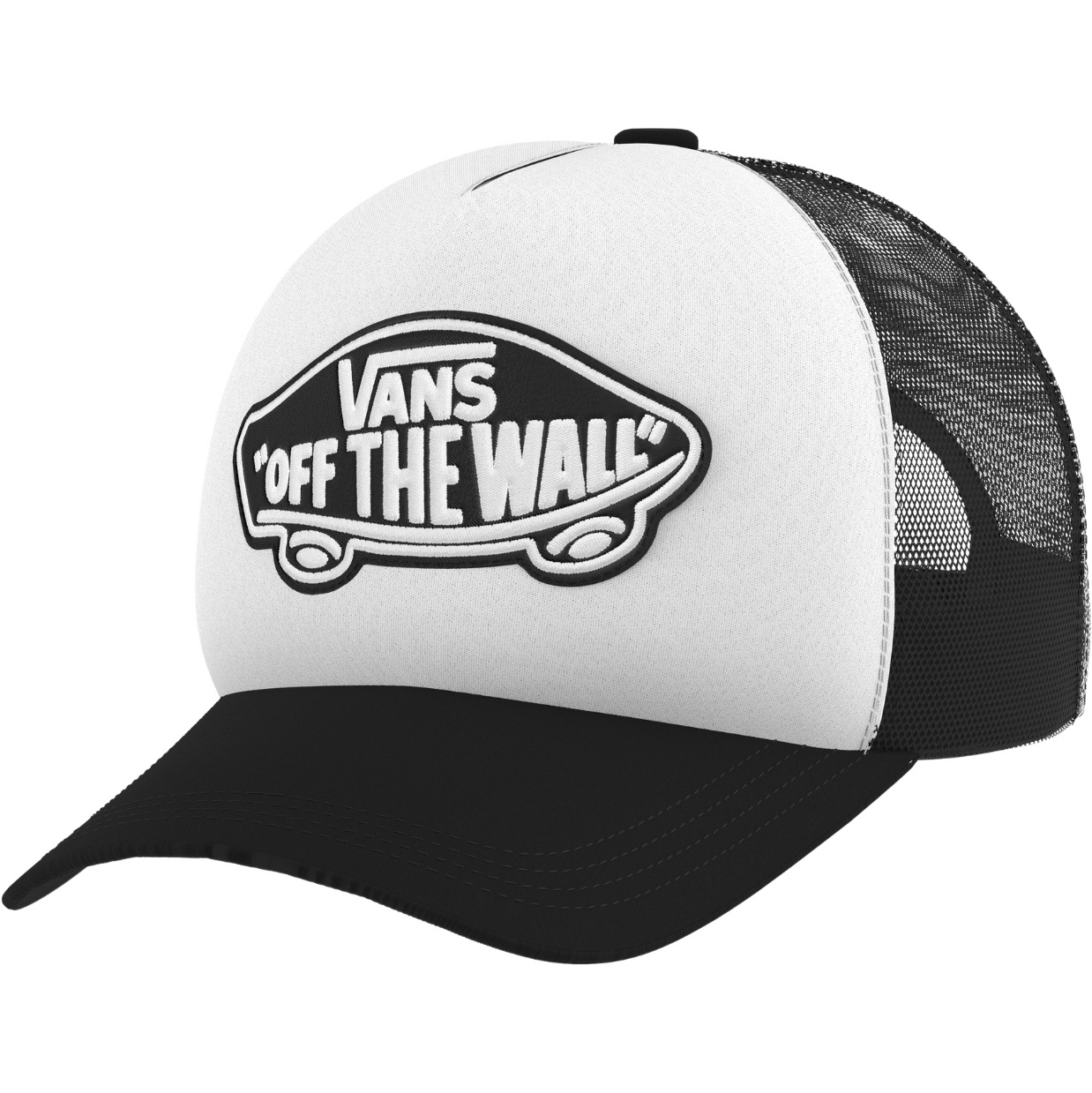 2026 Vans Classic Patch Trucker VN00066XY - Black / White
